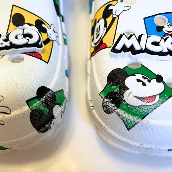 Mickey Mouse Clogs for Kids by Crocs – Mickey & Co. Toddler Size 11 - Picture 4 of 9
